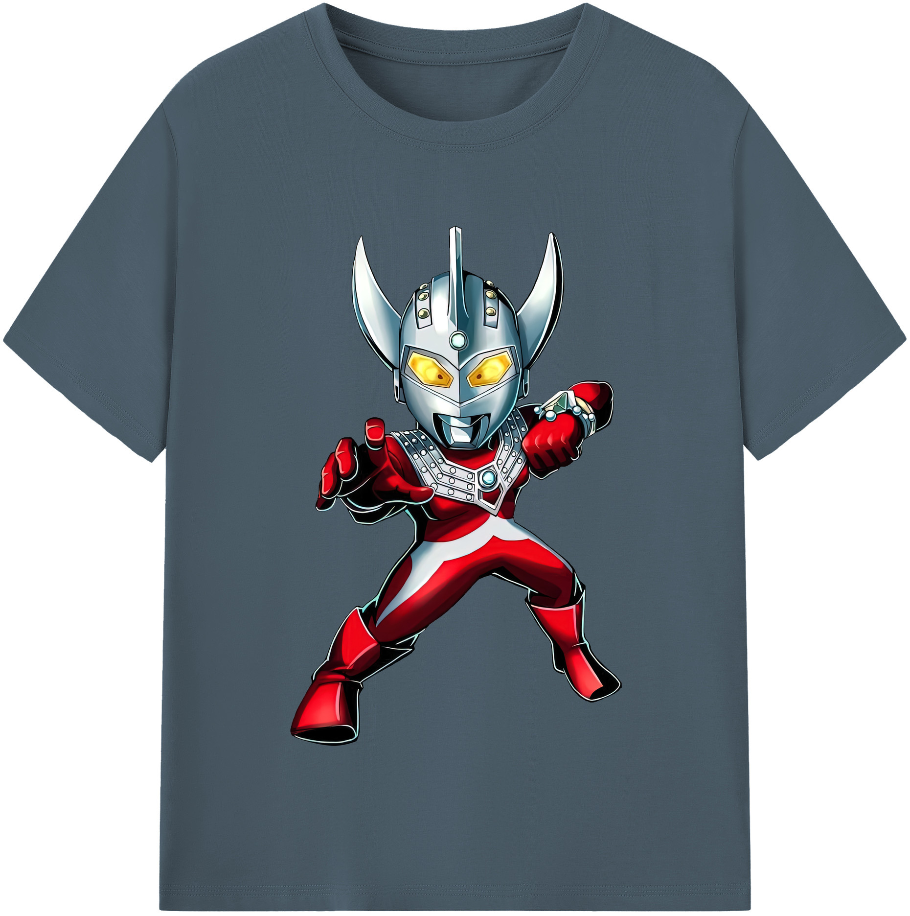 （画像用） ウルトラマン Ultraman 綿100％半袖Tシャツ（フロントプリント）